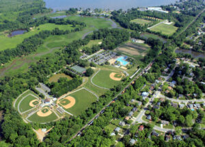 Veterans Memorial Park aerial